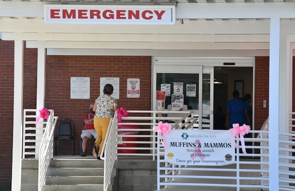 Dozens flocked to the Miller County Hospital this month for “mammos and muffins,” an event to support breast health. The success of the hospital has strengthened other parts of the county healthcare system, which includes standalone health clinics, a retail pharmacy, two skilled nursing facilities and nursing home. (Hyosub Shin / Hyosub.Shin@ajc.com)