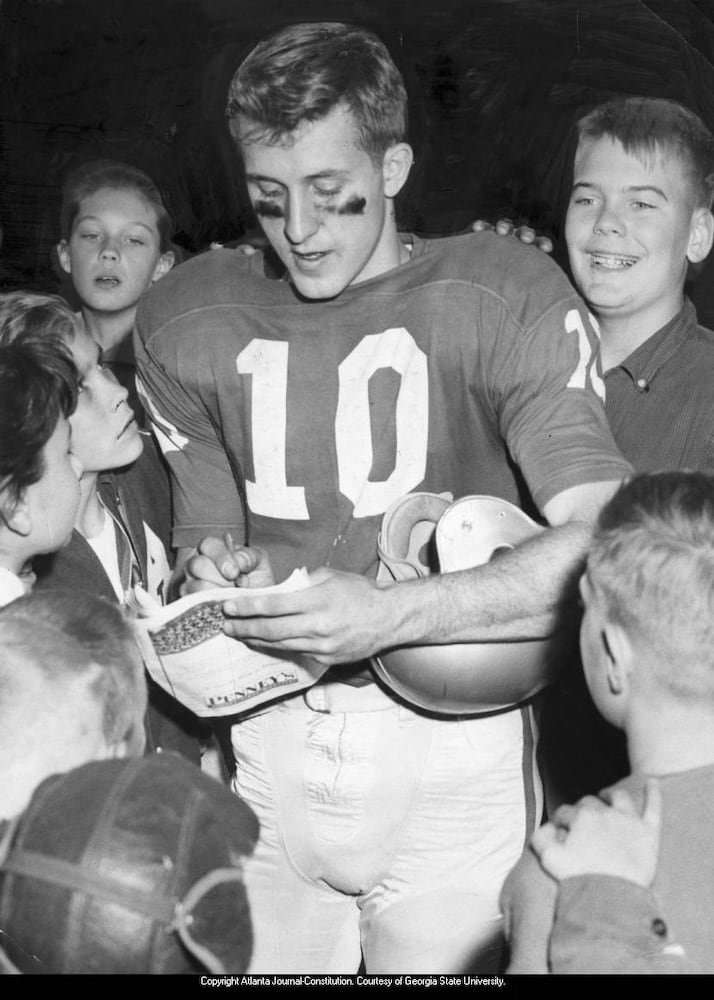 Tarkenton and the Bulldogs fall to Alabama in 1958