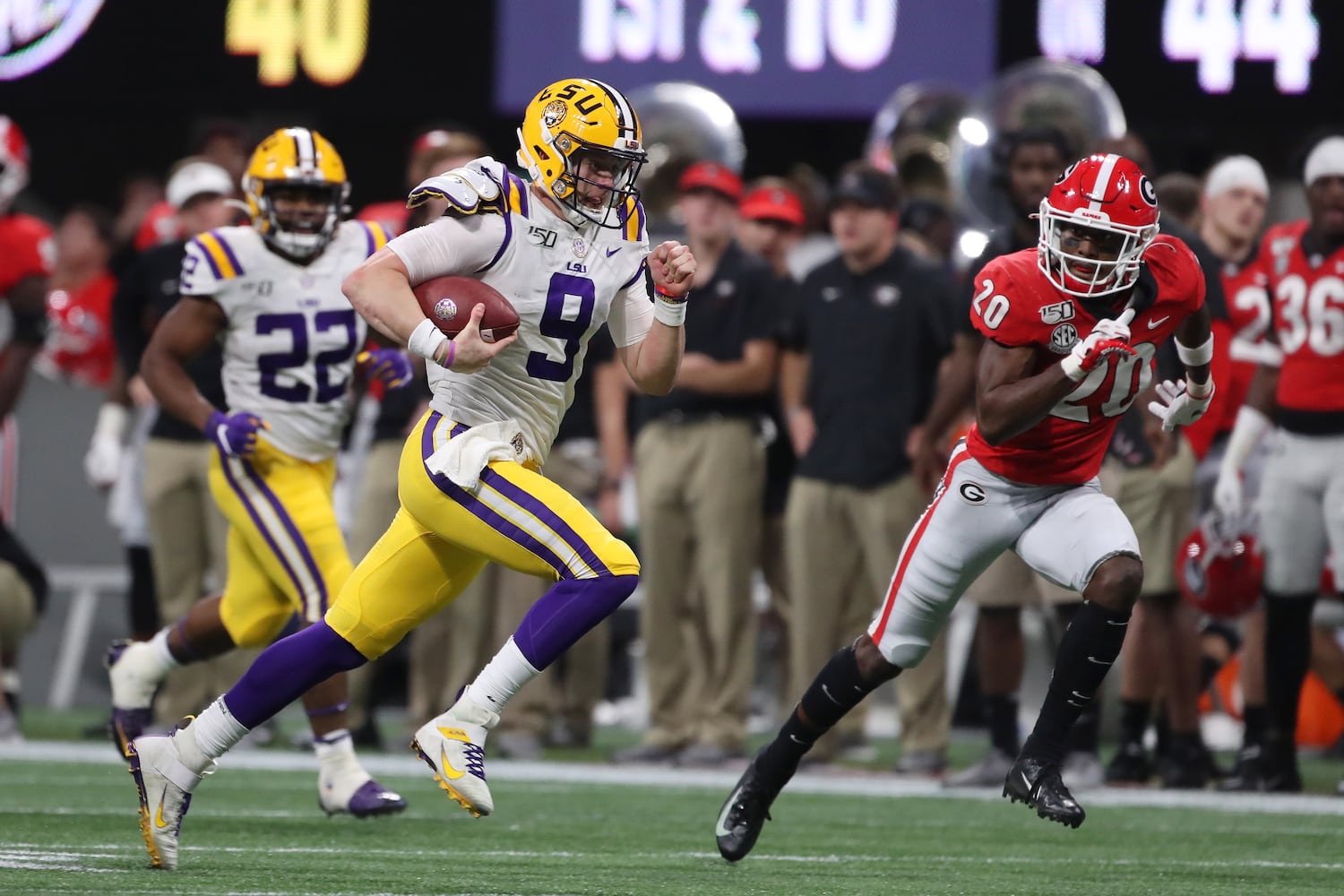 Photos: Bulldogs battle Tigers in SEC Championship game