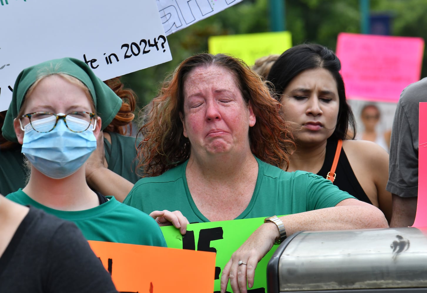 2nd Day Protest on Roe v. Wade