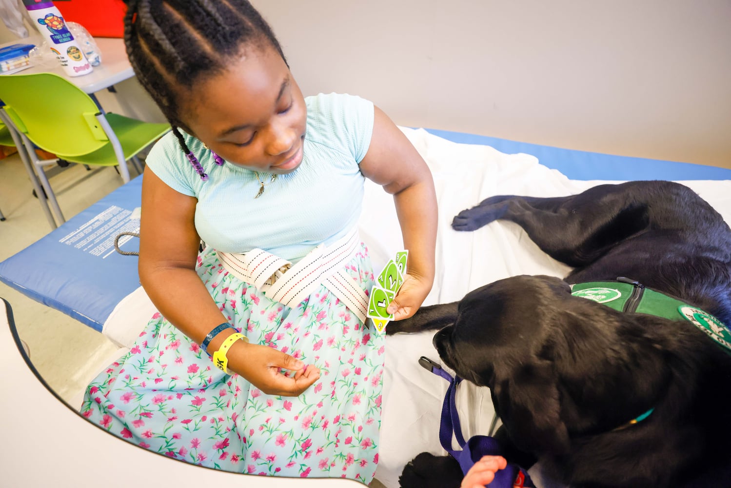 Children's new therapy dog