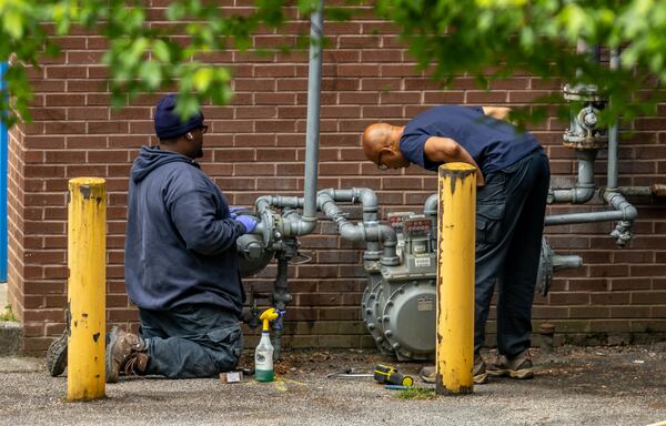 Students at a southwest Atlanta elementary school have been sent to another school after a gas leak was discovered as staff arrived Wednesday morning, April 24, 2024 officials said. Authorities told Channel 2 Action News that one adult felt lightheaded and students at Cascade Elementary School weren’t allowed inside as Atlanta fire crews worked to address the leak. The school is located in the 2300 block of Venetian Drive. A school district spokesperson told the news station that students would attend class at West Manor Elementary instead. “It’s kinda weird, scary,” Charina Hardeman told The Atlanta Journal-Constitution as she picked up her son and nephew. Parents got a phone call with a voice recording letting them know about the situation, she said. “I was just trying to figure out what was going on,” Hardeman said of getting the voicemail. “Of course, I called the school, no answer. So as soon as I got a chance to leave work, I came.” She said this was the first time she’s heard of a gas leak happening at the school. “I hope they keep us more updated because that one voicemail didn’t do nothing,” she said, adding that even if the leak is repaired today, her son “probably won’t be at school (Thursday) just to be safe.” (John Spink/AJC)