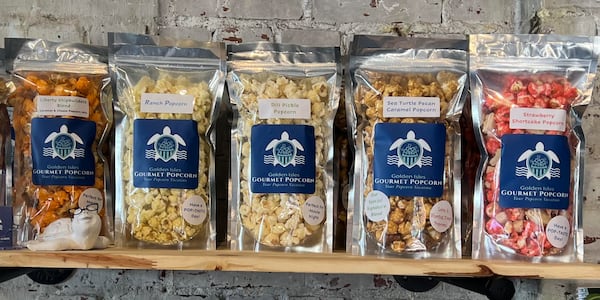 Flavored popcorn. (Courtesy of Golden Isles Gourmet Popcorn)