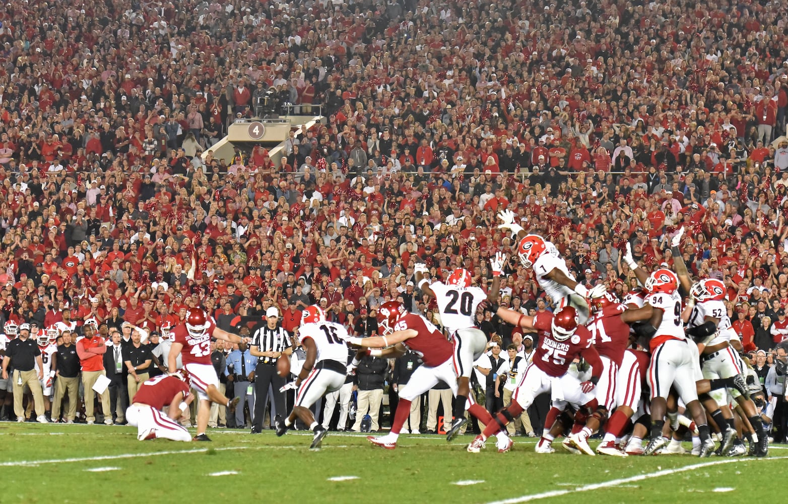 Photos: Bulldogs outlast Sooners in Rose Bowl