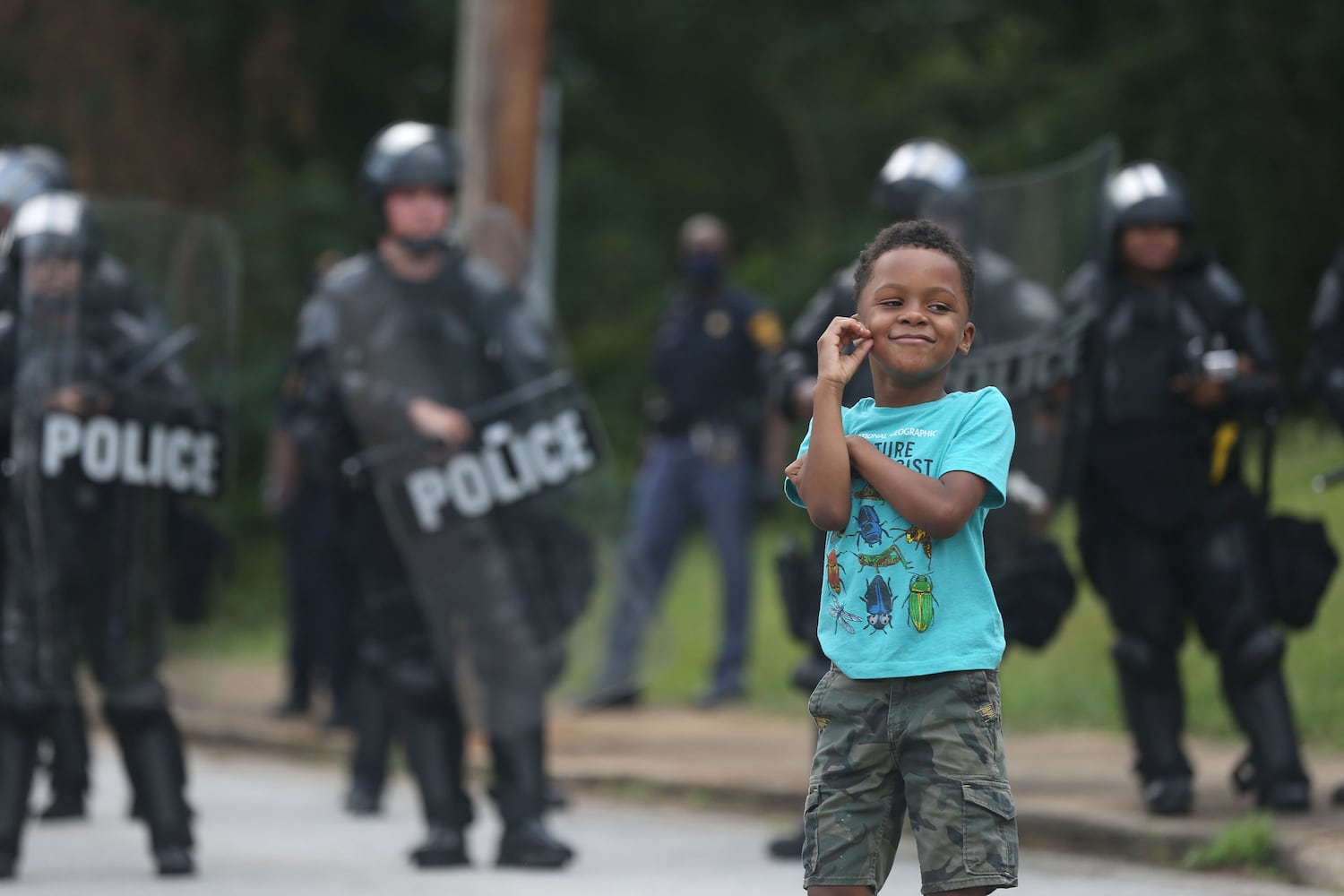 August 15 Protest Photos