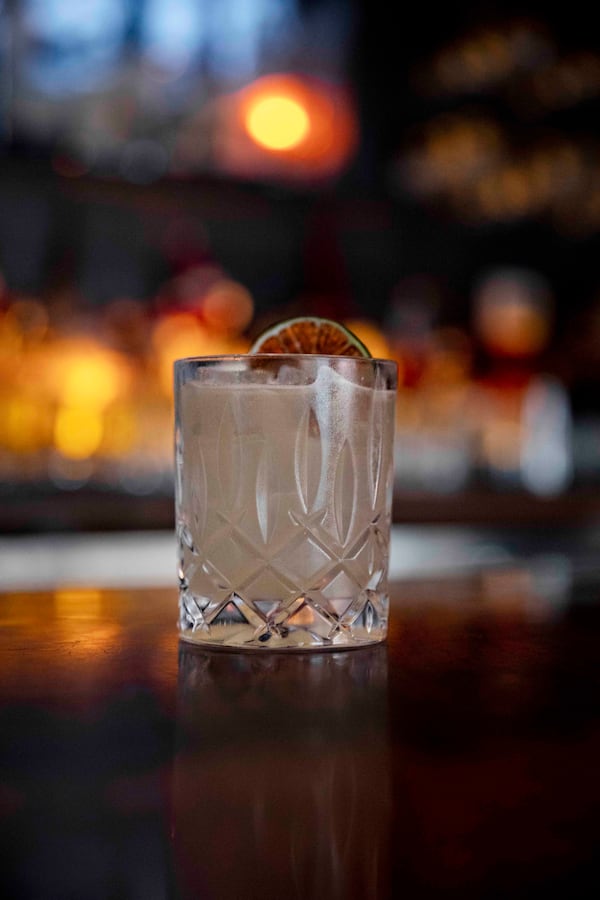 The Third Door on Marietta Square has a list of zero-proof offerings including Bearcat, made with a gin alternative and cucumber. (Courtesy of the Third Door)