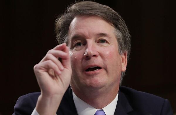 Supreme Court nominee Judge Brett Kavanaugh testifies before the Senate Judiciary Committee on the third day of his Supreme Court confirmation hearing on Capitol Hill September 6, 2018 in Washington, DC. 