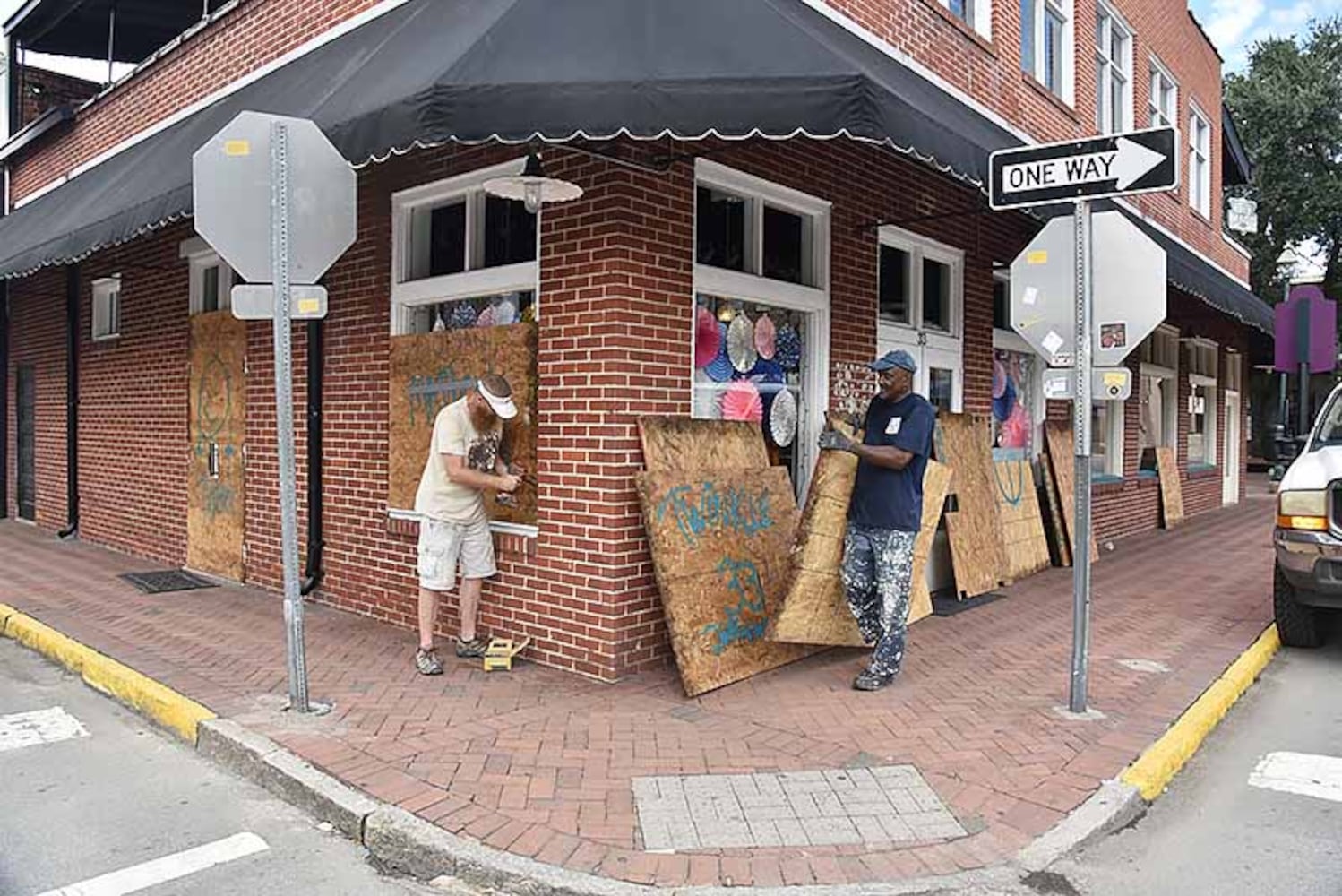 PHOTOS: Preparations for Hurricane Dorian in Georgia