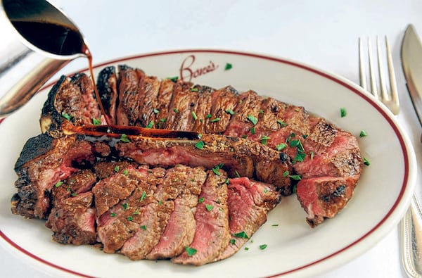 Offerings like a dry-aged porterhouse for two keep Buckhead cornerstone Bone’s a steakhouse favorite.