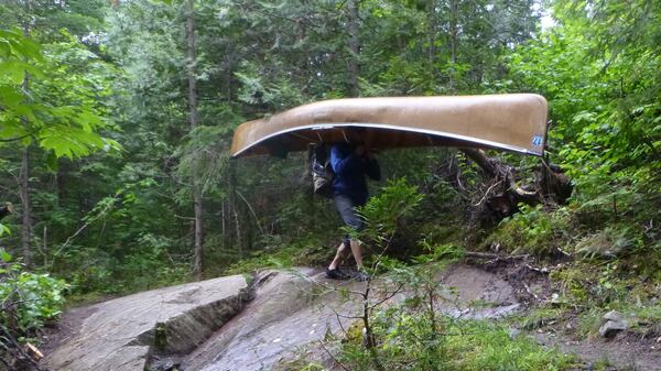 Portage trails often are rugged in Quetico. (RICH LANDERS/SPOKESMAN-REVIEW/TNS)