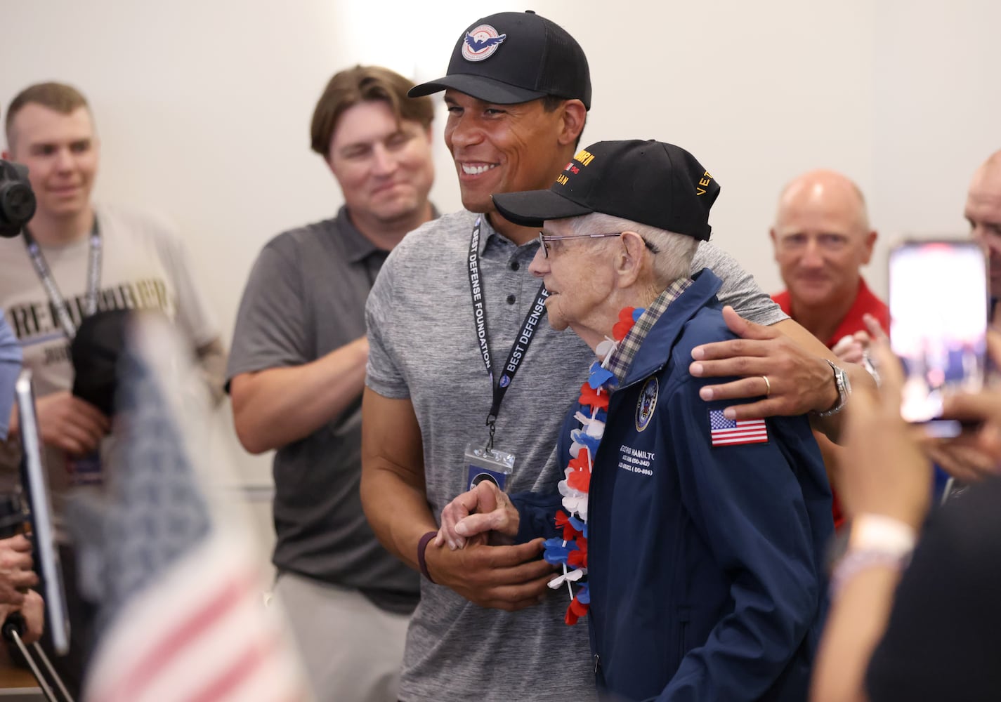 WWII Veterans Delta flight to Normandy