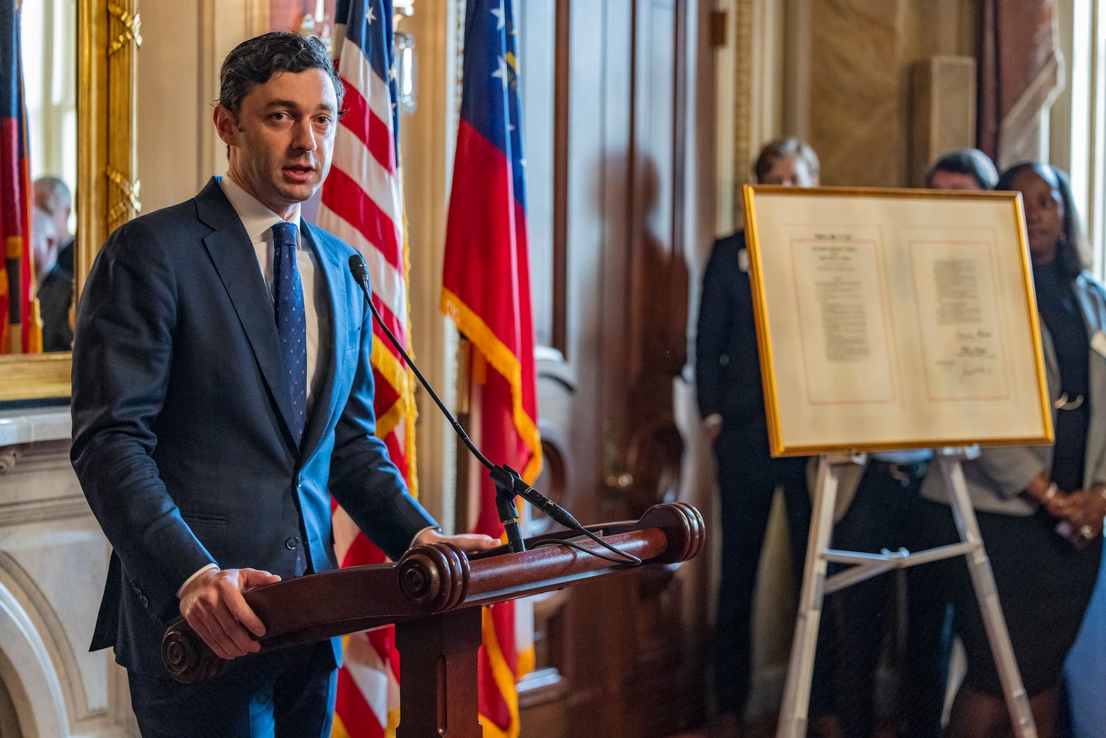 U.S. Sen. Jon Ossoff, D-Ga. (Nathan Posner for the Atlanta Journal-Constitution)