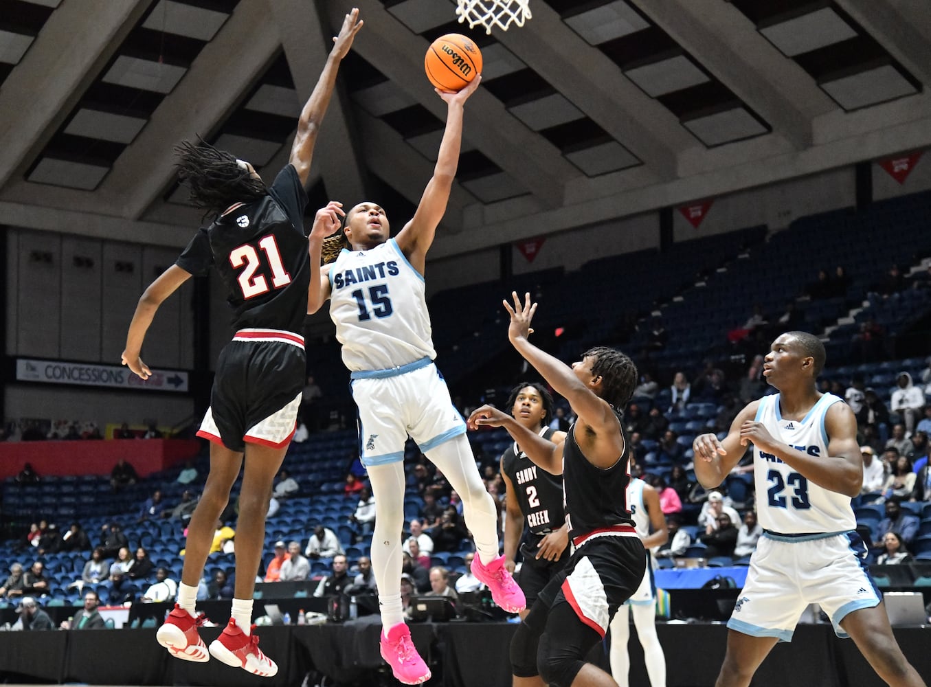 GHSA Basketball Boy’s - Sandy Creek vs Cedar Grove