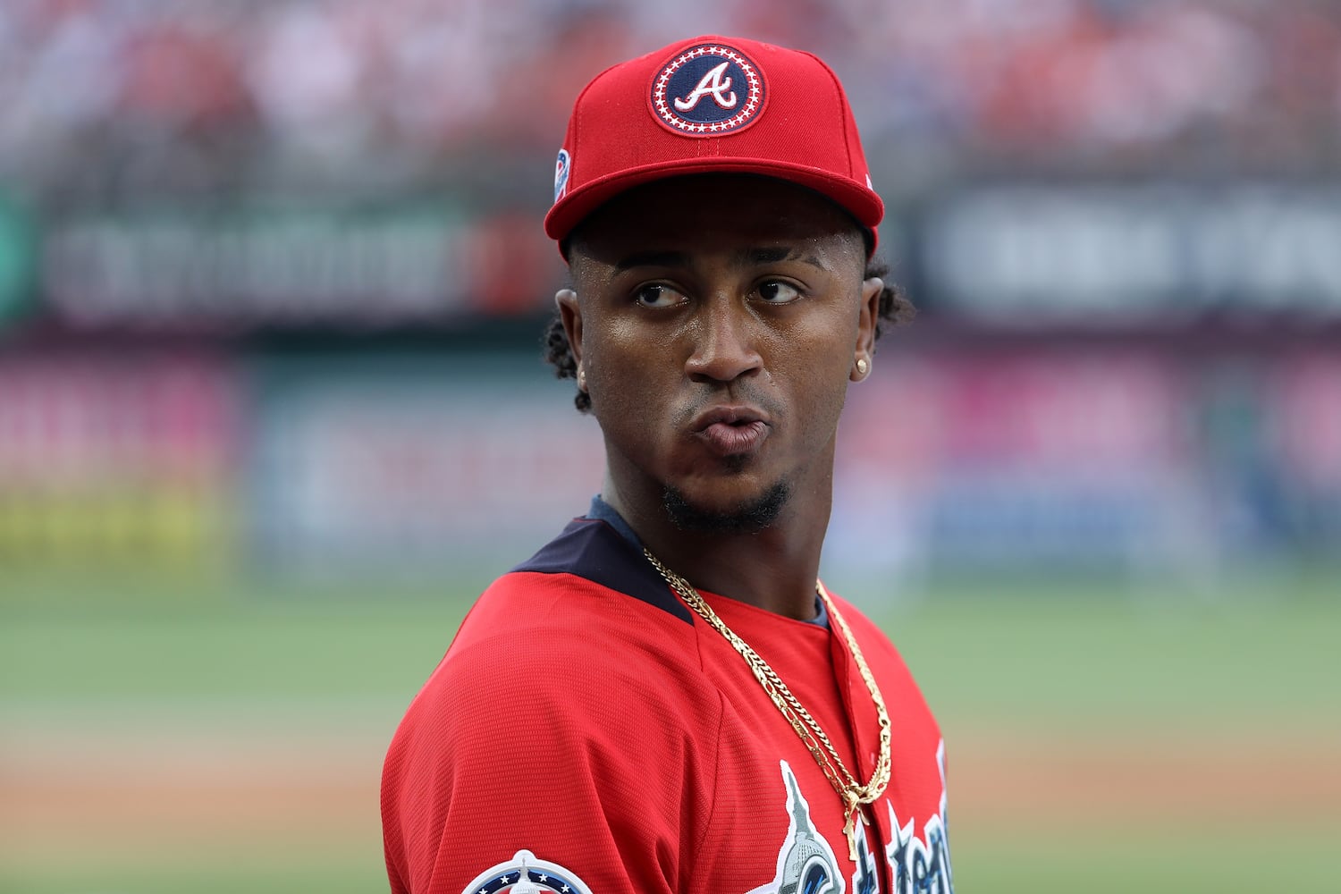 Photos: Braves looking sharp at the All-Star game