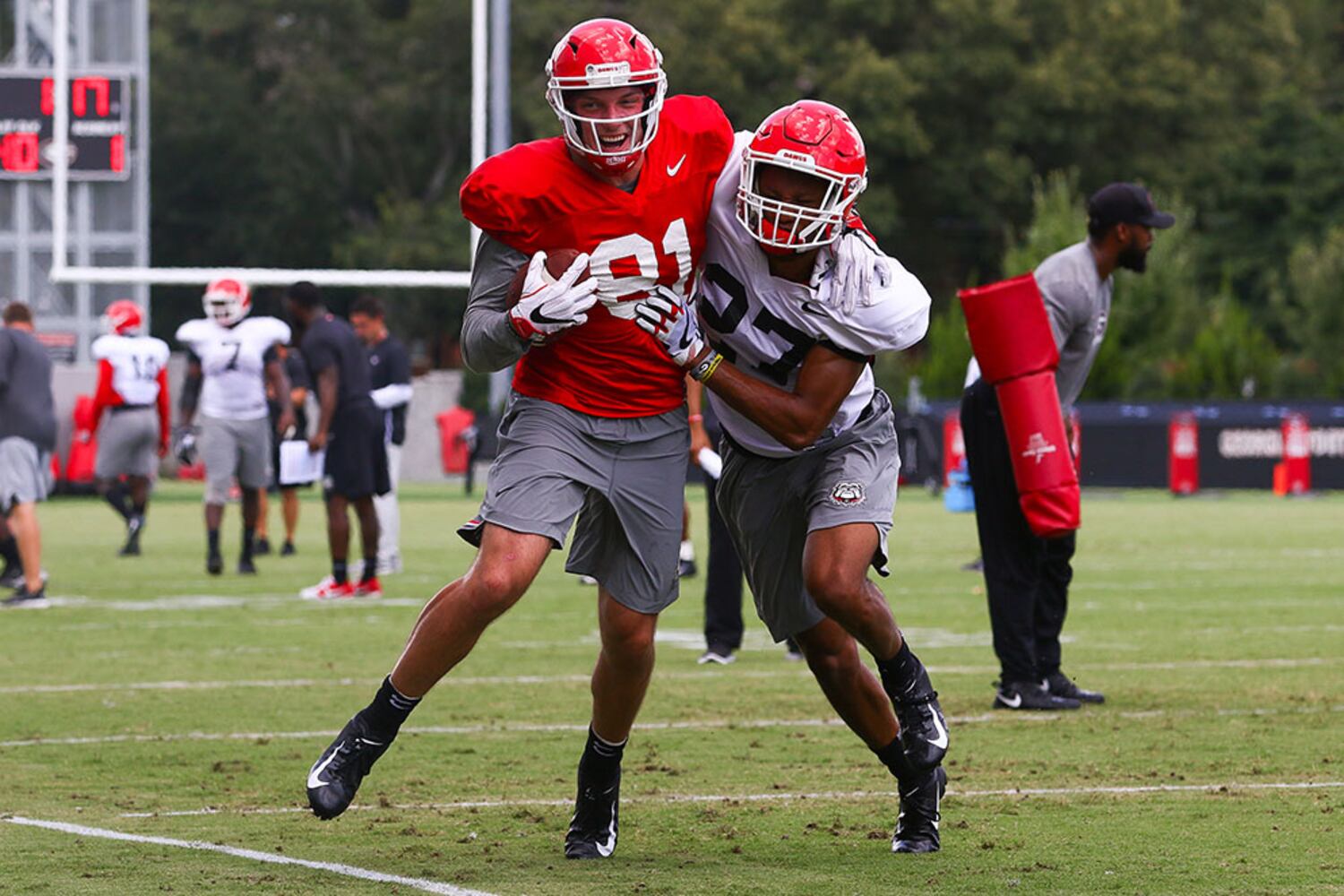 UGA practice: Aug. 6, 2018