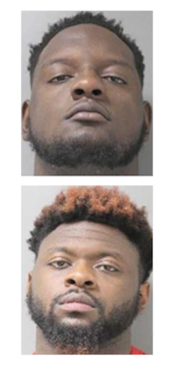 Alabama offensive lineman Cam Robinson (top) and reserve defensive back Laurence "Hootie" Jones will not face prosecution on drug and weapons charges.