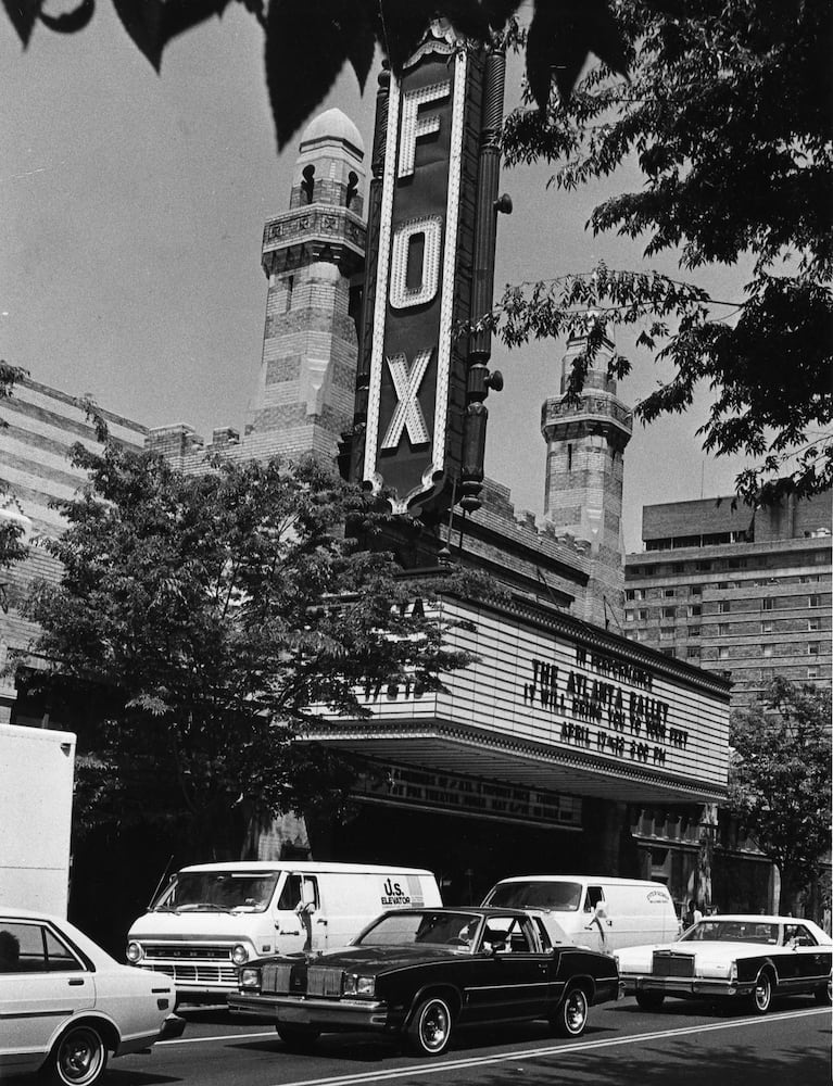 Atlanta's historic Fox Theatre