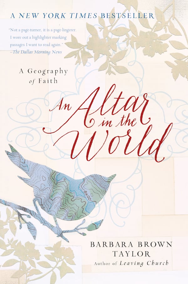 "An Altar in the World" by Barbara Brown Taylor
Courtesy of Harper One