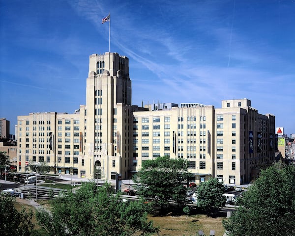 Boston's Landmark Center, which opened in 2000, includes a movie theater. (Courtesy of Bruner/Cott)