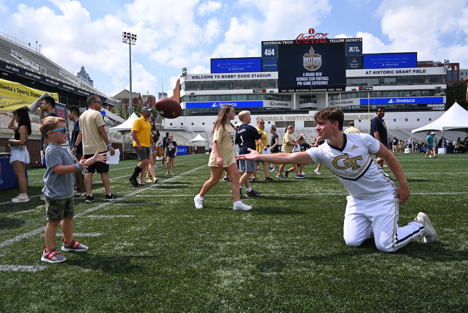 Georgia Tech football’s annual Fan Day