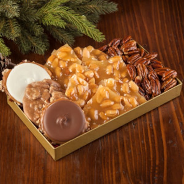 The Southern sampler gift box from Savannah-based candy store River Street Sweets