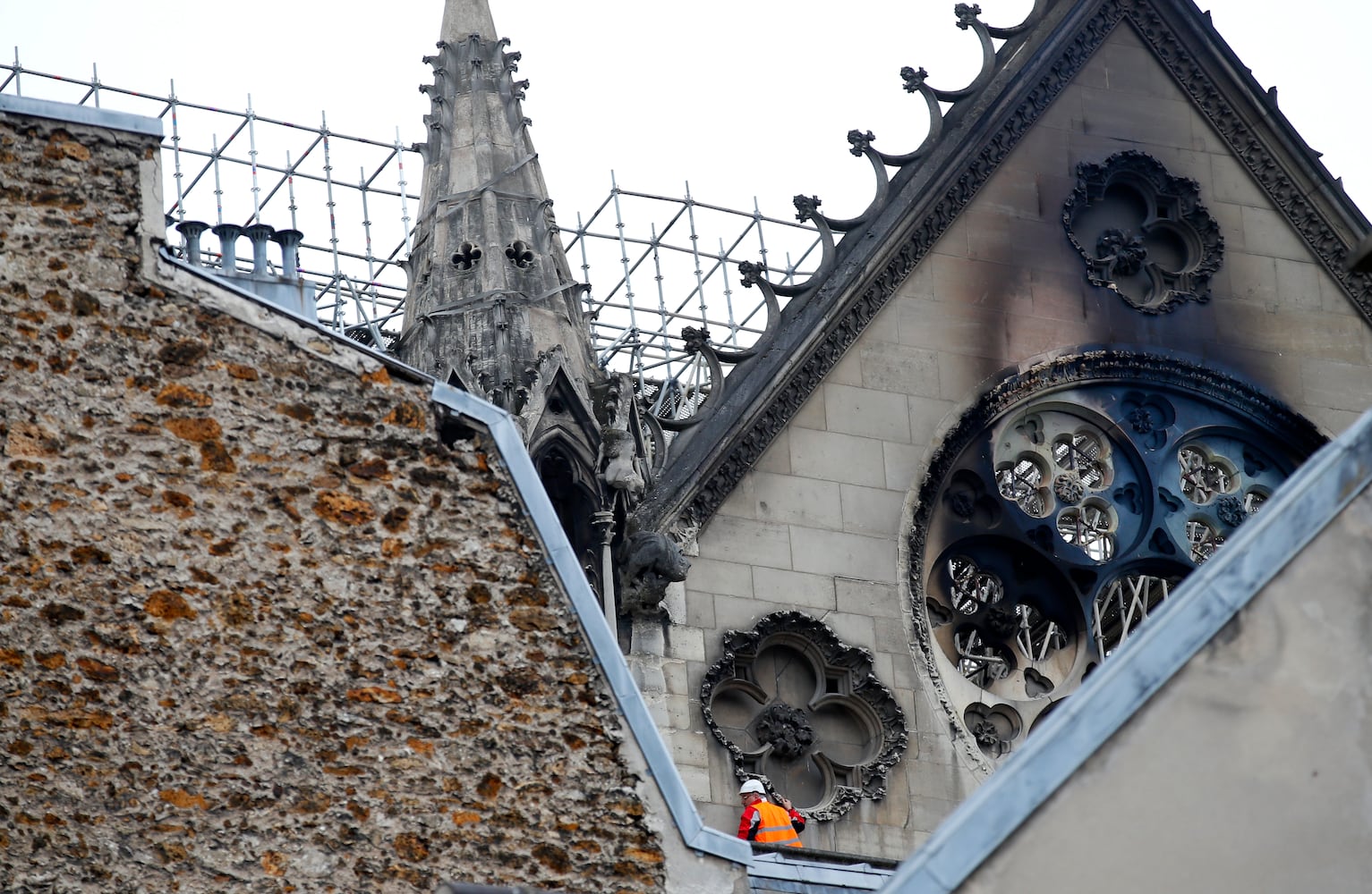 Photos: Notre Dame Cathedral after the fire