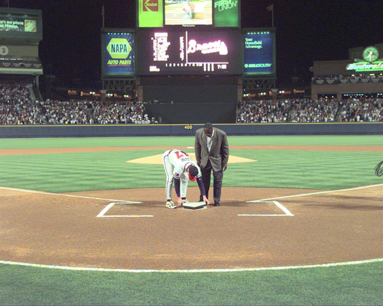 Lots of history made at Turner Field