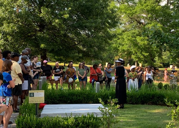 Take walking tours in Oakland Cemetery on Sunday to learn more about African-American history.