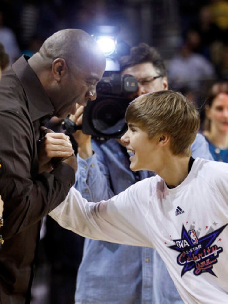 Bieber is MVP of NBA celebrity game