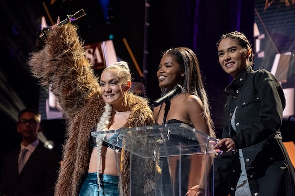 STAR: L-R: Jude Demorest, Ryan Destiny and Brittany O'Grady in the "When The Levee Breaks" Season Three finale episode of STAR airing Wednesday, May 8 (9:00-10:00 PM ET/PT) on FOX. Â©2019 Fox Media LLC CR: Wilford Harewood/FOX.