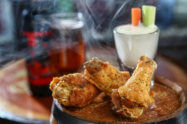 Atlanta Falcons reporter D. Orlando Ledbetter said his chosen comfort food is the lemon pepper wings from Varners Restaurant and Tavern.