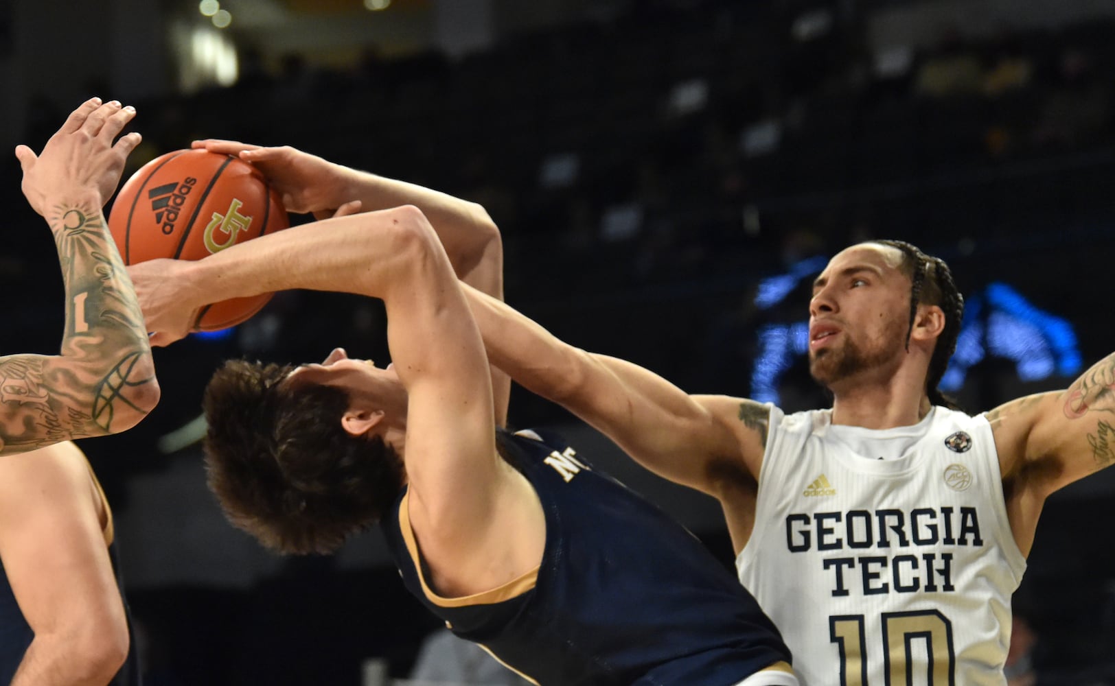 Georgia Tech-Notre Dame basketball game