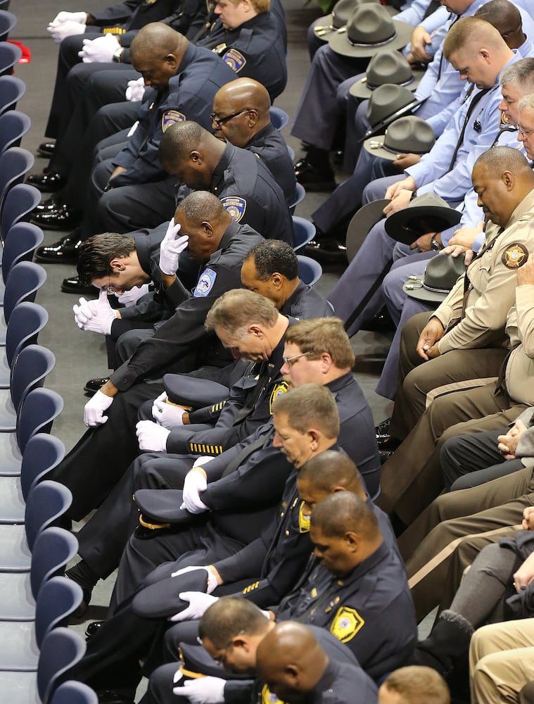 Funeral for campus police officer Jody Smith