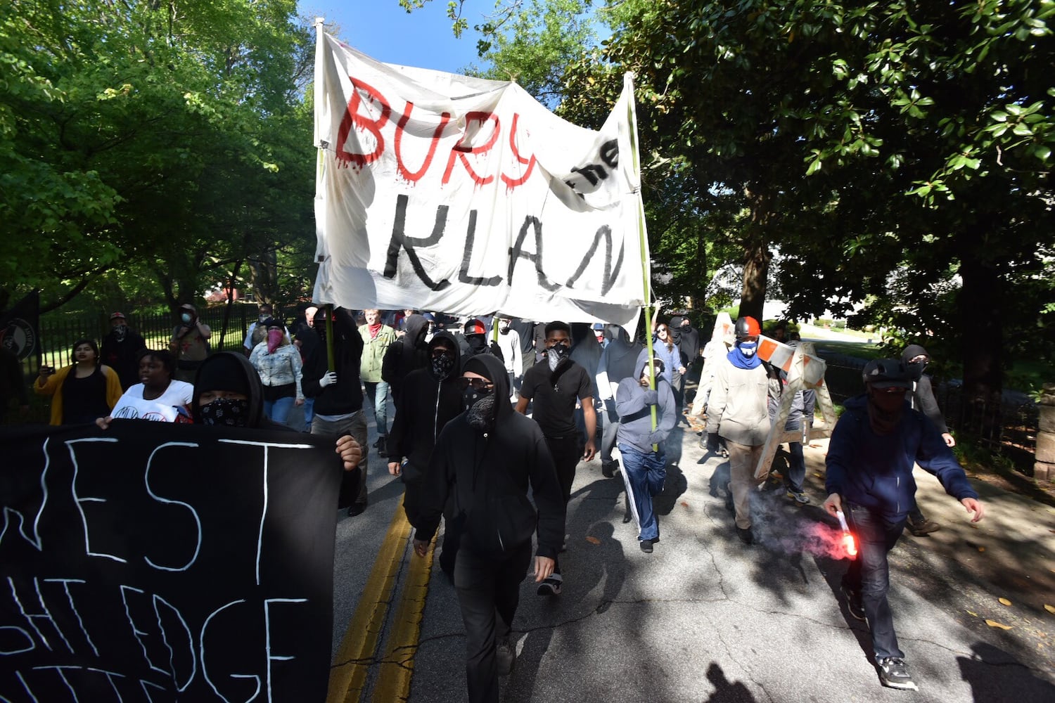 Protests at Stone Mountain