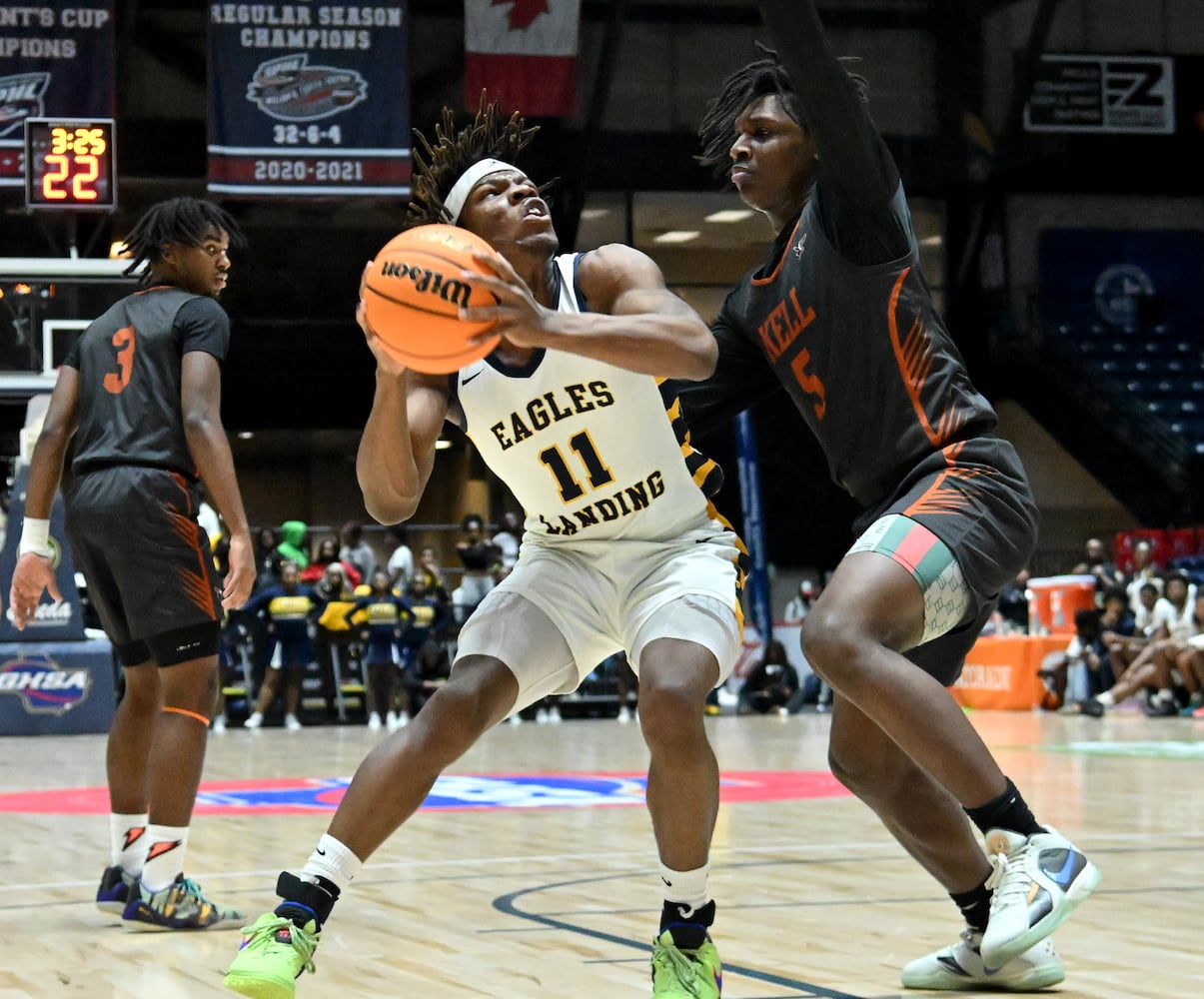 Day 2 - Class 5A Boys: Eagle’s Landing vs. Kell