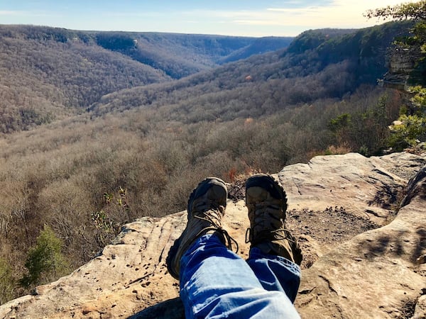 The view from the rim of the Cumberland Plateau in Tennessee’s South Cumberland State Park, comprised of multiple units northwest of Chattanooga. Contributed by Tennessee Dept. of Tourist Development