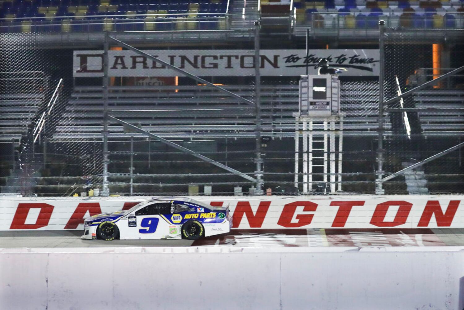 Photos: NASCAR races again without fans on hand at Darlington