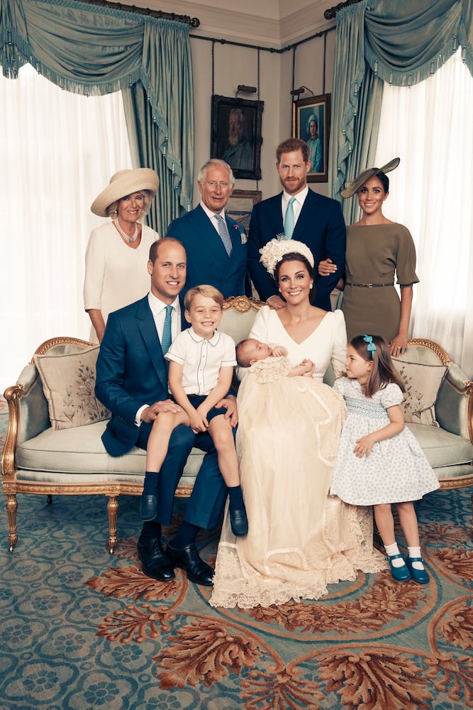 Photos: Prince Louis christened