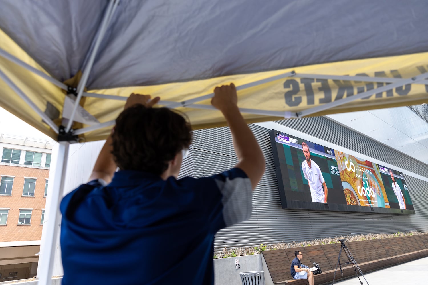 Chris Eubanks watch party at Georgia Tech