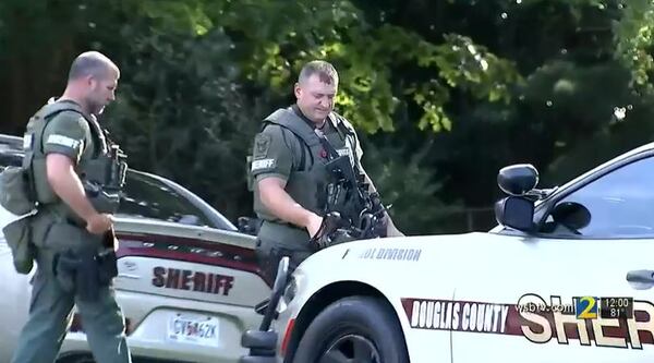 Deputies recovered several guns from inside the home following the hourslong standoff.