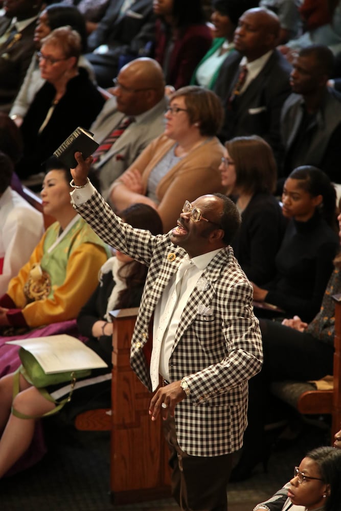 Honoring Martin Luther King's legacy at Ebenezer Baptist Church