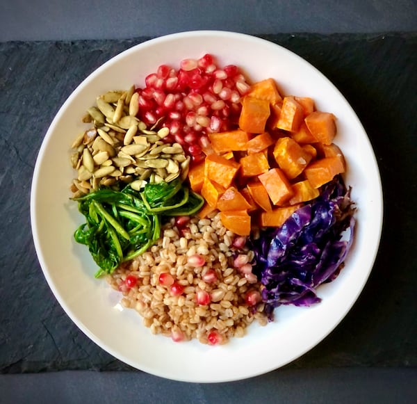 Plant-Based Buddha Bowl. (Courtesy of Megan McCarthy)