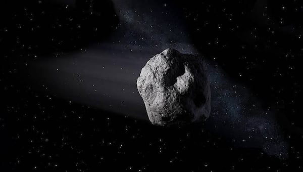 Asteroid rendering