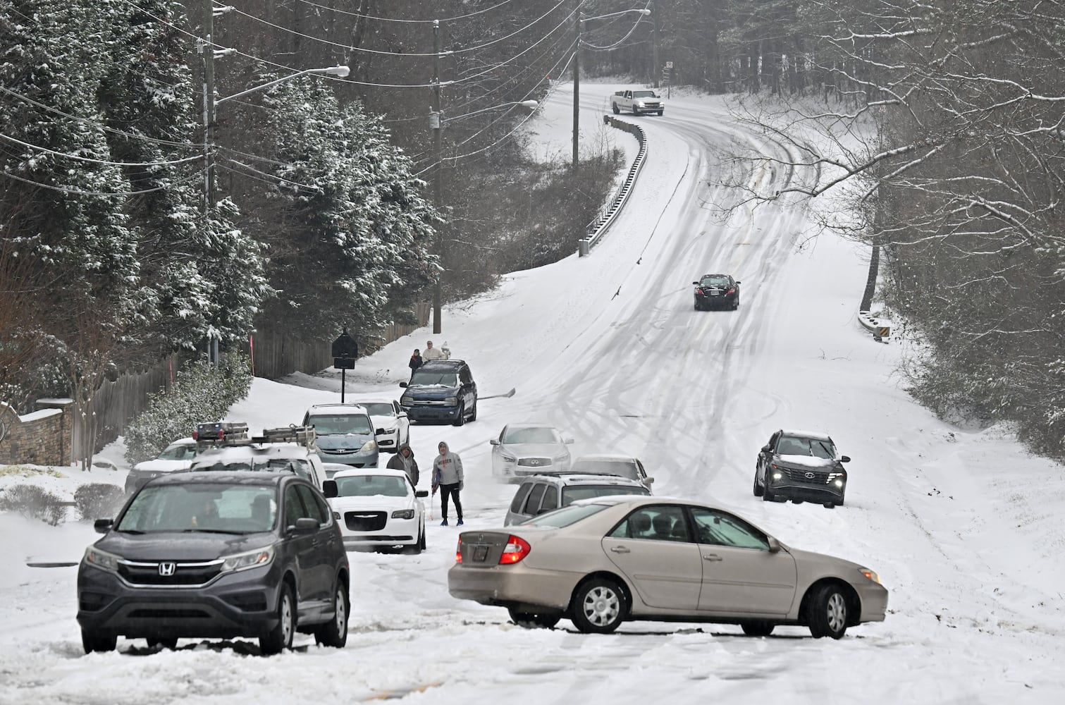 PHOTOS: Snow storm hits Atlanta