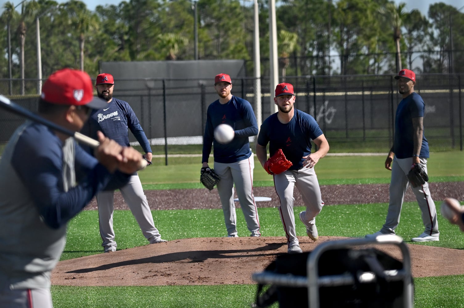 Braves spring training - Day 1