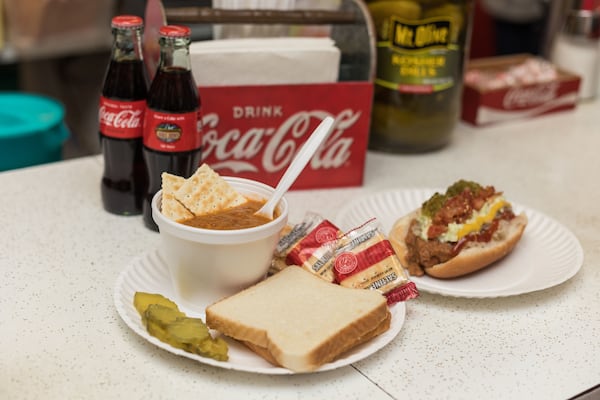 Brunswick stew and chili dogs are two of the most popular menu items at Charlie Joseph’s. Courtesy of Visit LaGrange