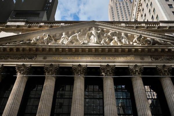 FILE - The New York Stock Exchange is seen in New York, Wednesday, Jan. 29, 2025. (AP Photo/Seth Wenig, File)