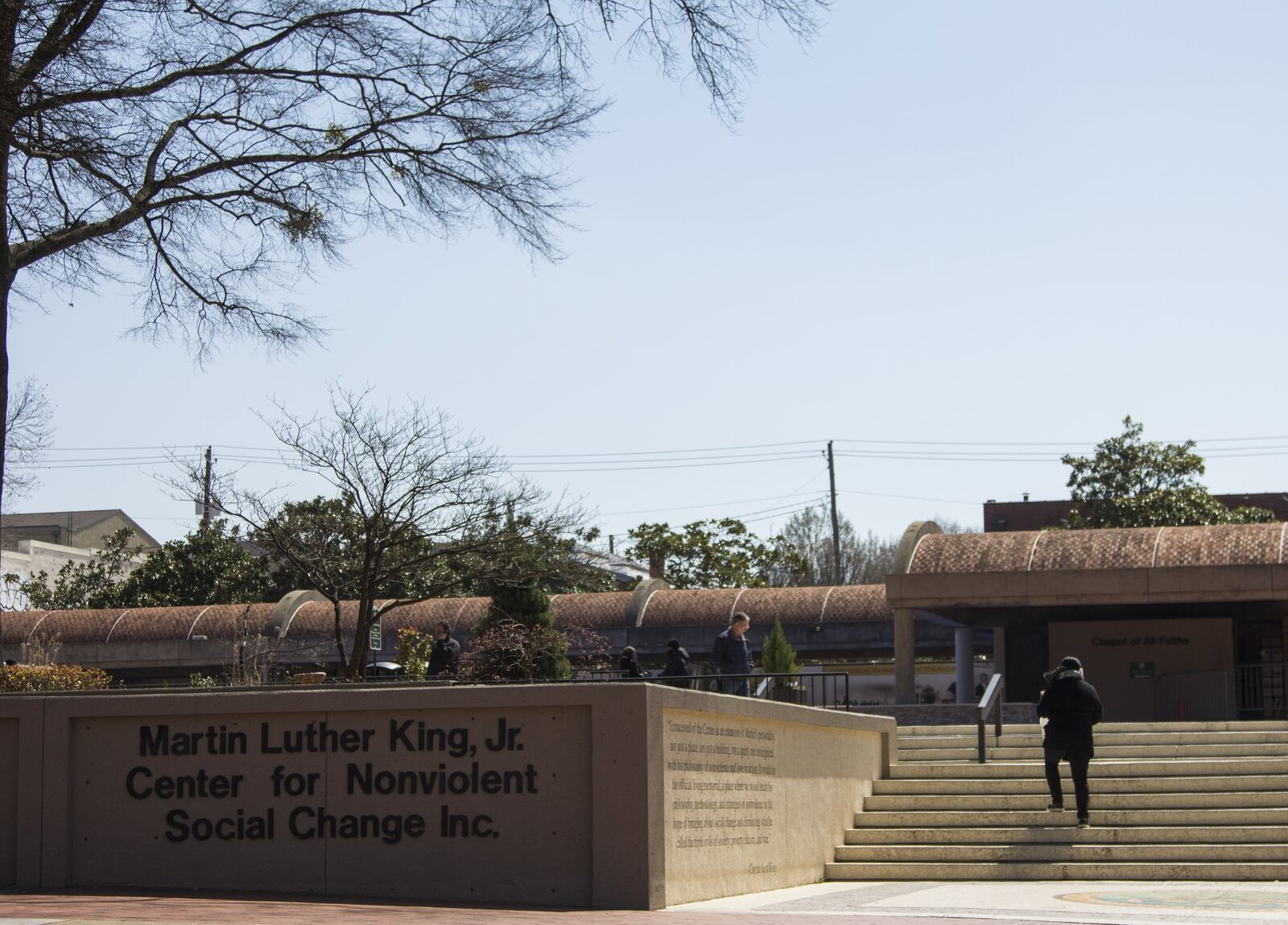 The King Center is at the hub of a 23-acre National Historic Site which brings one million visitors each year. (REANN HUBER/REANN.HUBER@AJC.COM)