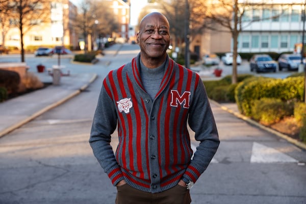 Edwin Moses says that he wants to see Morehouse continue to grow through a vision rooted in stability and intention. "There’s a lot of people on this planet that are looking for people, for Morehouse Men, who are highly qualified and ready to work," he says. (Natrice Miller/ Natrice.miller@ajc.com)