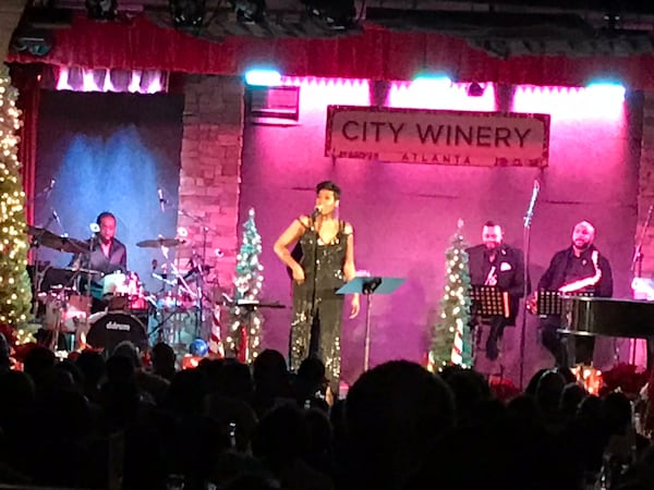 Fantasia performing at City Winery Atlanta in 2017. RODNEY HO/rho@ajc.com